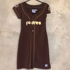 Womens San Diego Padres Jersey Dress